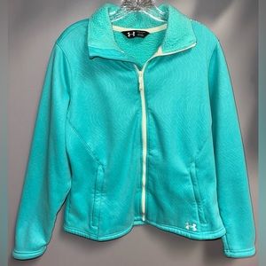 Under‎ Armour Women’s “Storm” Cold Weather Teal Jacket Sz L